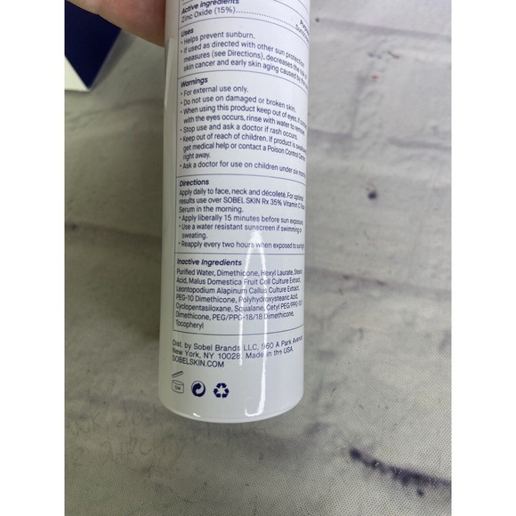 Sobel Skin Rx Plant Stem Cell Day Cream with Sunscreen SPF 30 1.7 oz 50ml NEW - Picture 4 of 8